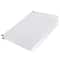 JAM Paper 6" x 9.5" Clear Plastic Zip Closure 3-Hole Punch Envelopes, 12ct.